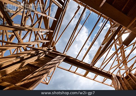 
                Building Construction, Beams, Wooden Construction                   