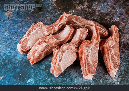 
                Fleischscheibe, Grillfleisch, Schweinesteak                   