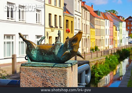 
                Skulptur, Wismar, Schweinsbrücke                   
