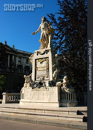 
                Denkmal, Wien, Mozart                   