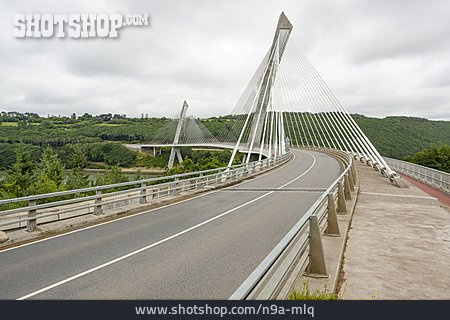 
                Hängebrücke, Pont De Térénez                   