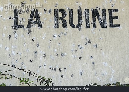 
                Graffiti, La Ruine                   