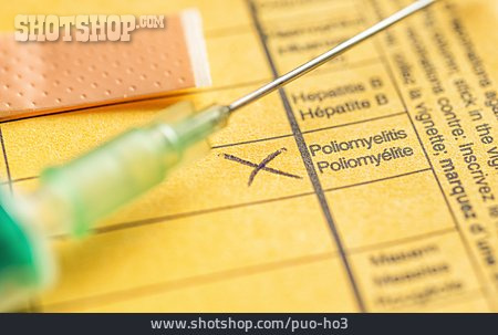 
                Impfung, Poliomyelitis                   