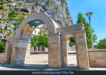 
                Entrance Gate, Ostrog Monastery                   