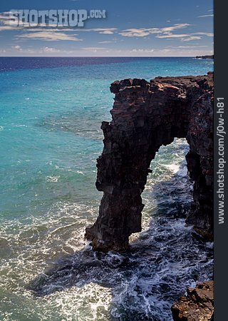 
                Hawaii, Hōlei Sea Arch                   