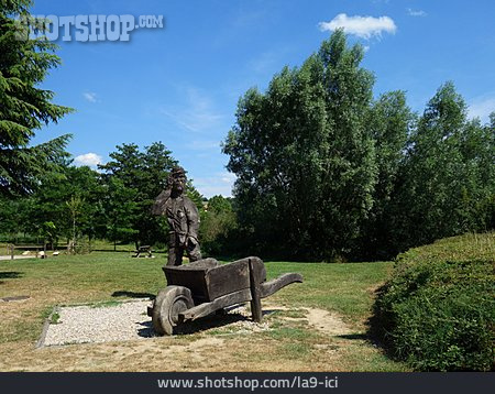 
                Denkmal, Holzschnitzerei, Ferdinand Cheval                   