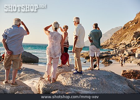 
                Strand, Urlaub, Senioren, Aussicht                   