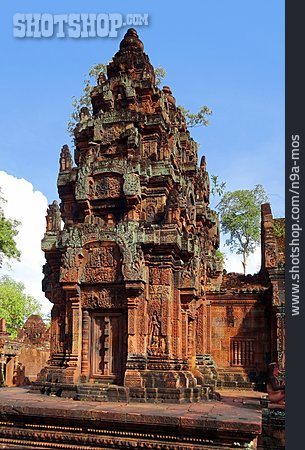 
                Banteay Srei, Tempelruine                   