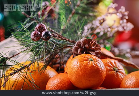 
                Weihnachtszeit, Mandarine                   
