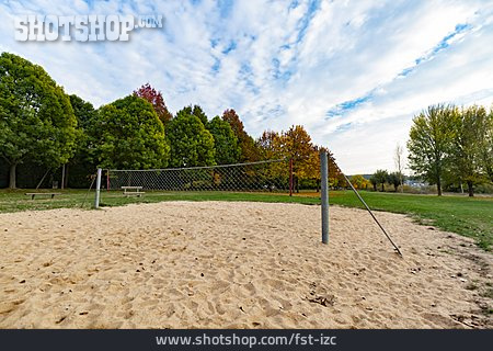 
                Volleyballnetz, Volleyballplatz                   