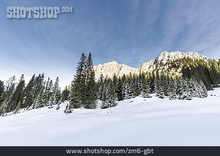 
                Winterlandschaft, Ehrwald, Alpenlandschaft                   