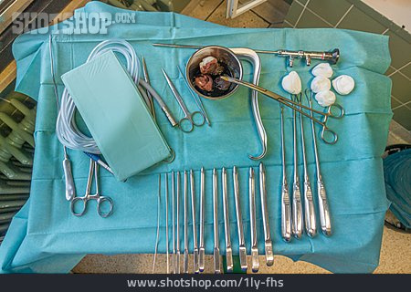 
                Medizintechnik, Operation, Chirurgische Instrumente                   