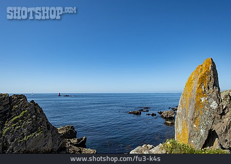 
                Felsküste, Bretagne, Atlantischer Ozean                   