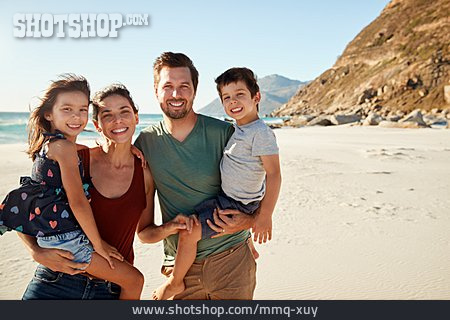 
                Strand, Familie, Gruppenbild                   