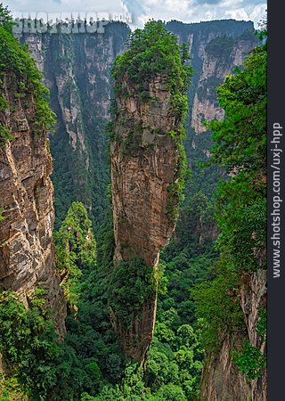 
                Felsnadel, Zhangjiajie National Forest Park                   