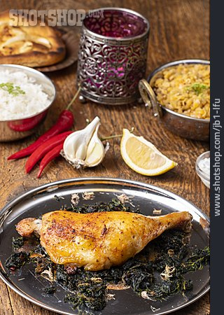 
                Indische Küche, Hühnchen                   