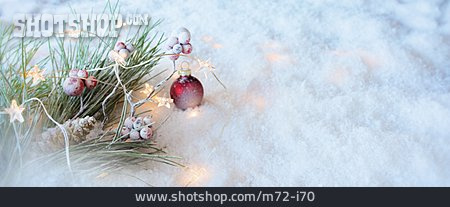 
                Decoration, Christmas, Pine Needles                   