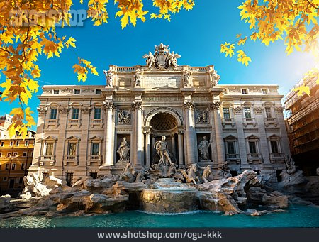 
                Brunnen, Rom, Fontana Di Trevi                   