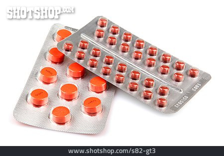 
                Medikament, Tablette, Blisterverpackung                   