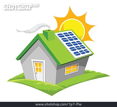 
                Wohnhaus, Solarstrom, Grüner Wohnen                   