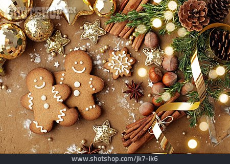 
                Weihnachtsbäckerei, Weihnachtsgebäck, Weihnachtsdekoration                   