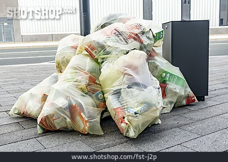 
                Abfall, Plastikmüll, Gelber Sack                   