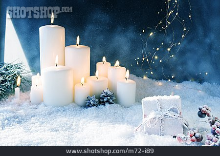 
                Kerzenlicht, Weihnachtsdekoration, Kerzen                   