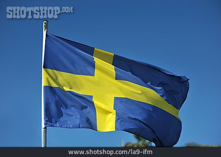 
                Schweden, Nationalflagge                   