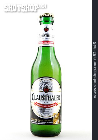 
                Bier, Alkoholfrei, Bierflasche, Clausthaler                   