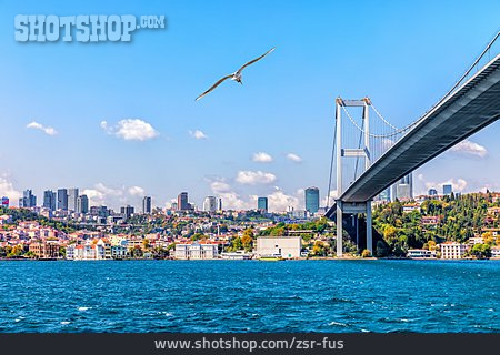 
                Istanbul, Bosporus-brücke                   
