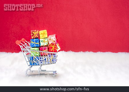 
                Weihnachtseinkauf, Weihnachtsgeschenk                   