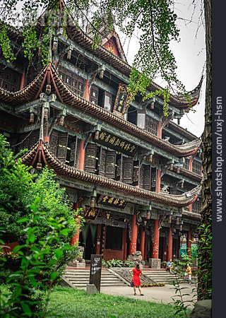 
                Chengdu, Wenshu-kloster                   