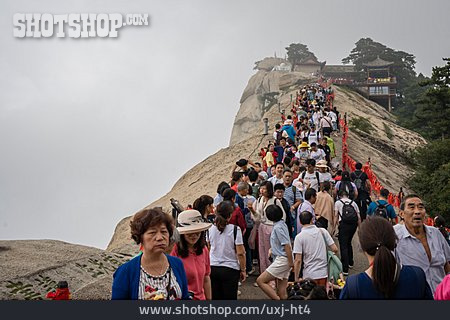 
                People, Tourism, Holy Mountain                   