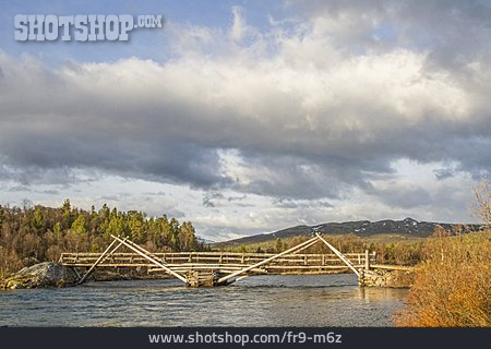 
                Holzbrücke, Sjoa                   