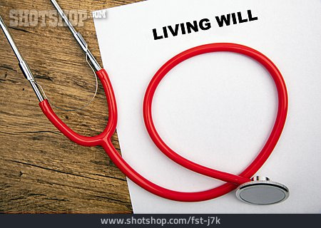 
                Patientenverfügung, Living Will                   