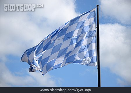 
                Flagge, Freistaat Bayern                   