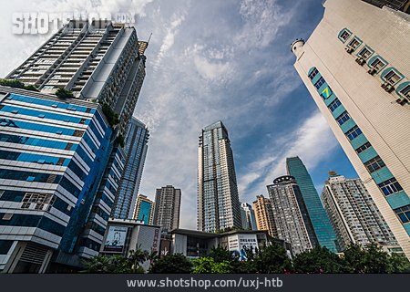 
                Wolkenkratzer, Chongqing, Jiefangbei Cbd                   