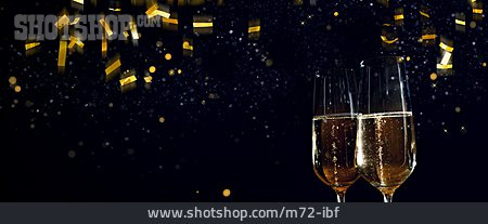 
                Champagner, Neujahr                   