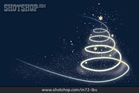 
                Sterne, Weihnachtsbaum, Lichtspur                   