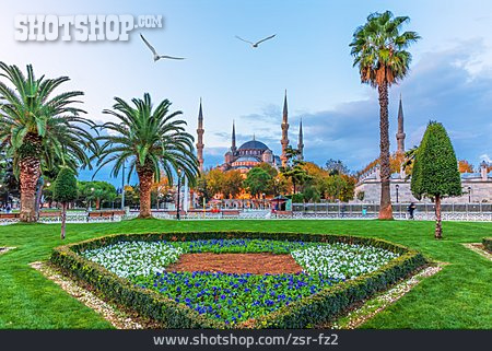 
                Park, Sultan-ahmed-moschee                   