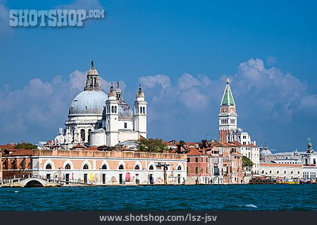 
                Venedig, Markusturm, Santa Maria Della Salute                   