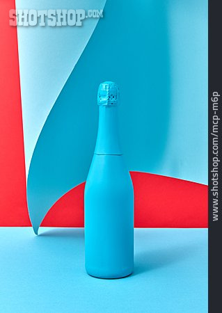 
                Design, Sektflasche, Zweifarbig                   