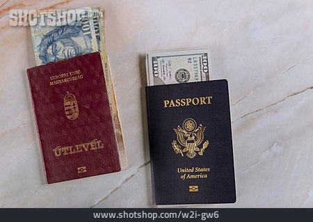 
                Passport, Cash                   