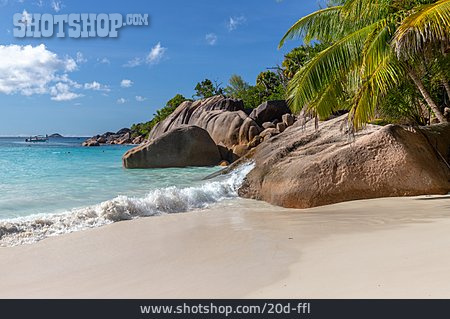 
                Strand, Seychellen, Indischer Ozean                   