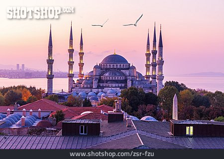 
                Türkei, Istanbul, Blaue Moschee                   