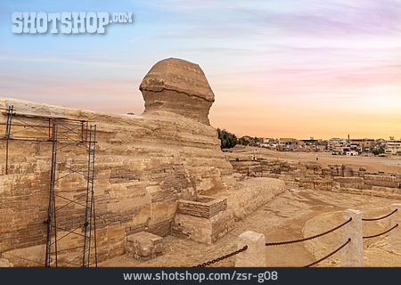 
                Sphinx, Kairo, Große Sphinx Von Gizeh                   