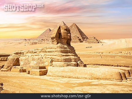 
                Sphinx, Gizeh, Große Sphinx Von Gizeh                   