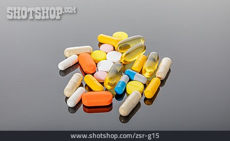 
                Medikament, Arznei, Pille                   