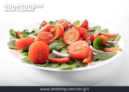 
                Salat, Vorspeise, Tomatensalat                   
