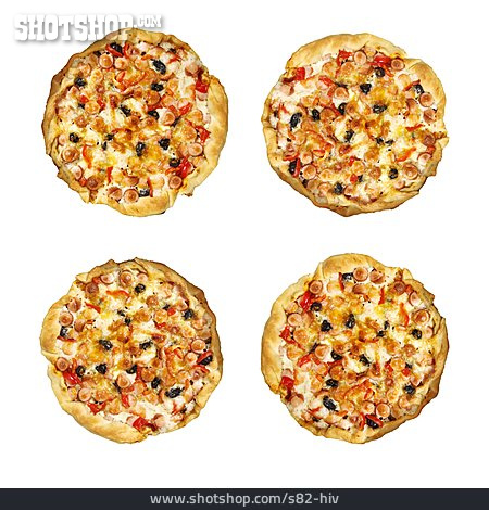 
                Collage, Pizza                   